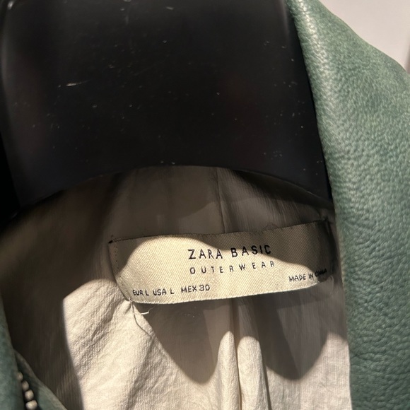 Zara green vintage jacket - Picture 2 of 2